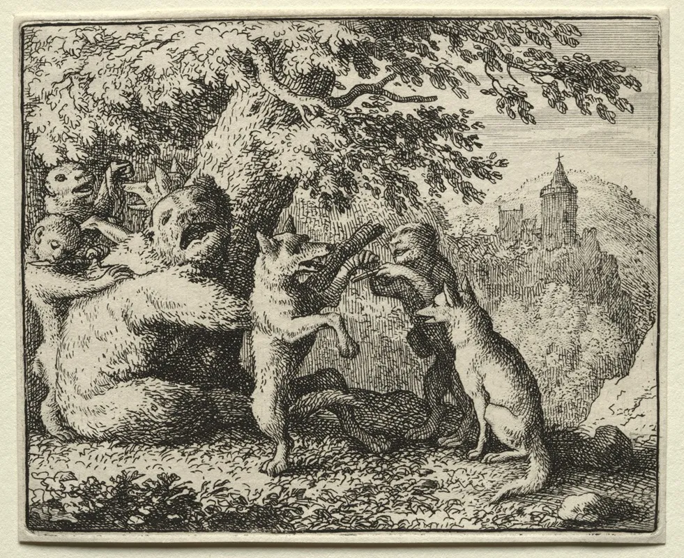 Reynard Equipped For His Pilgrimage