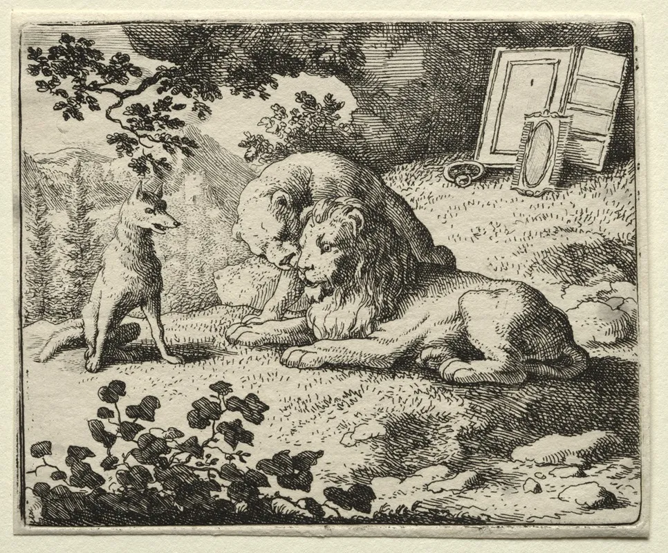Reynard Promises Gifts To The Lion
