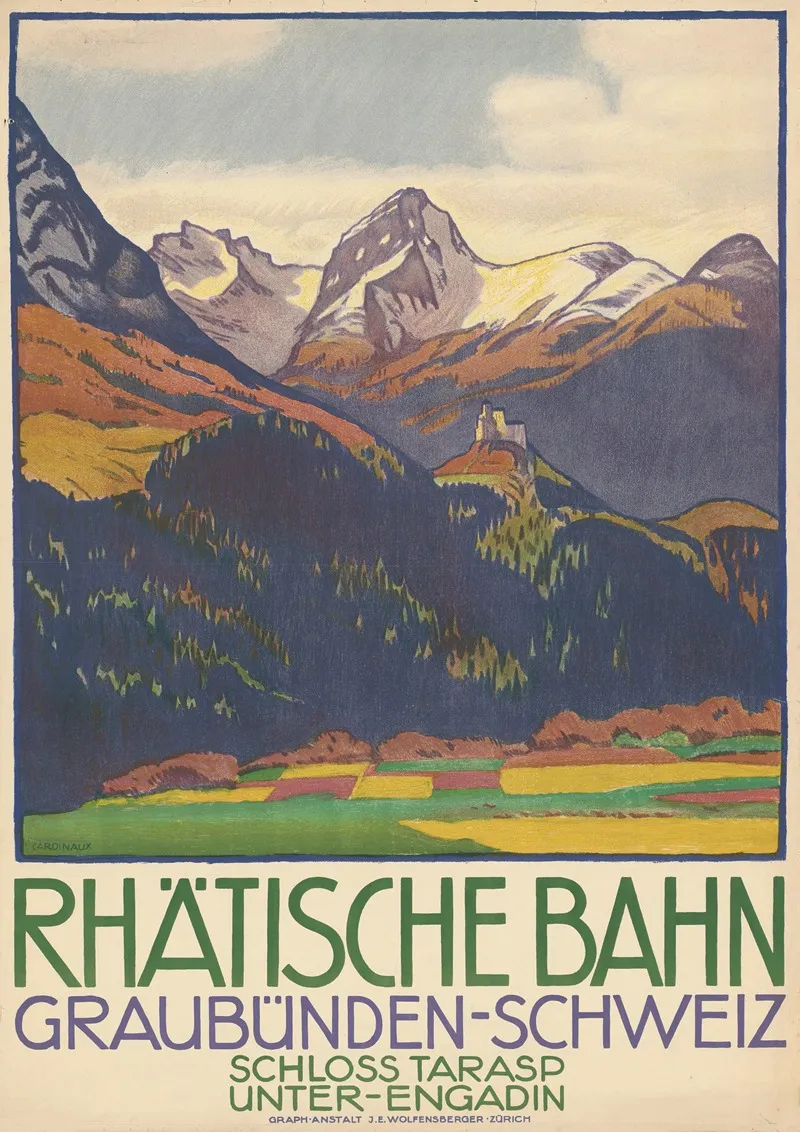 Rhatische Bahn Graubunden Schweiz 2