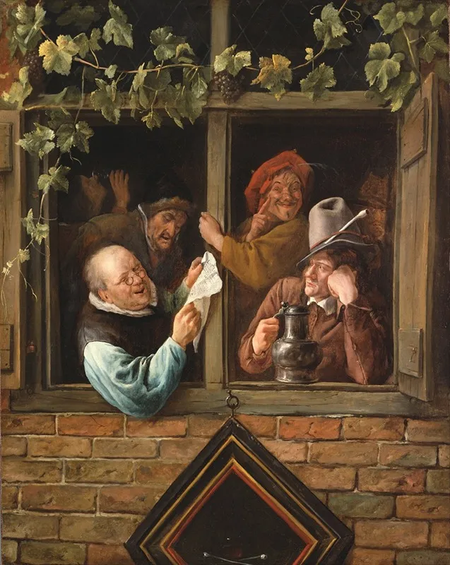 Rhetoricians At A Window
