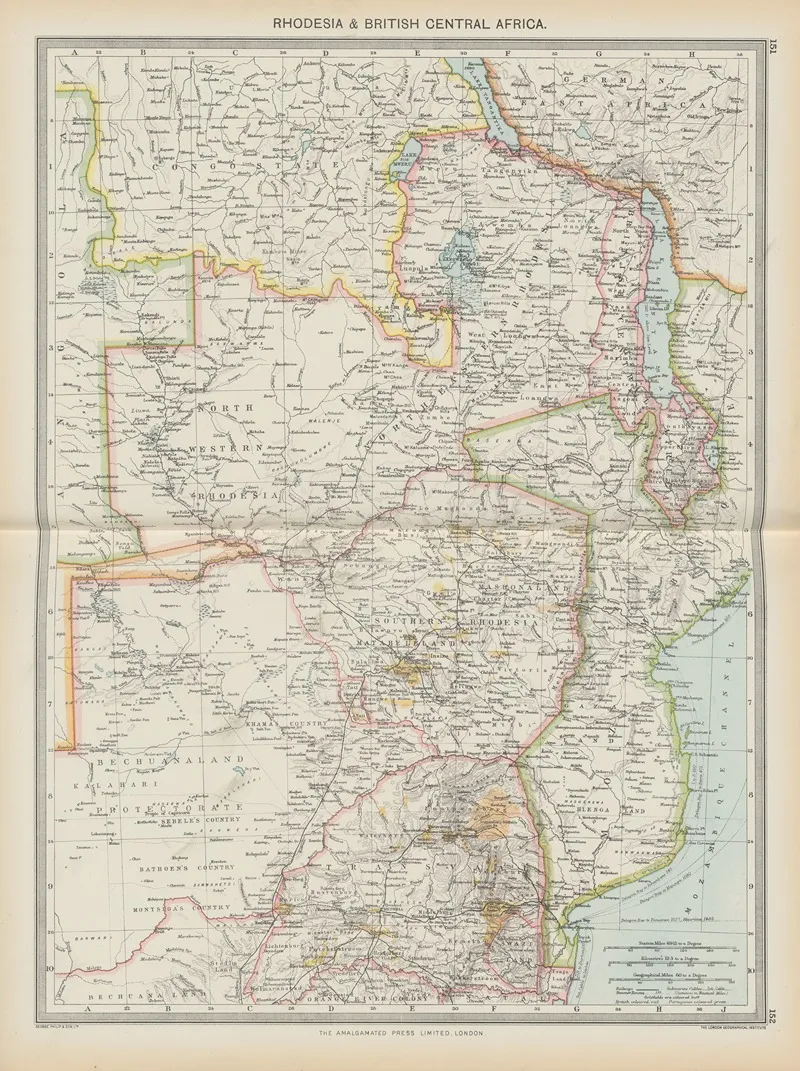 Rhodesia And British Central Africa