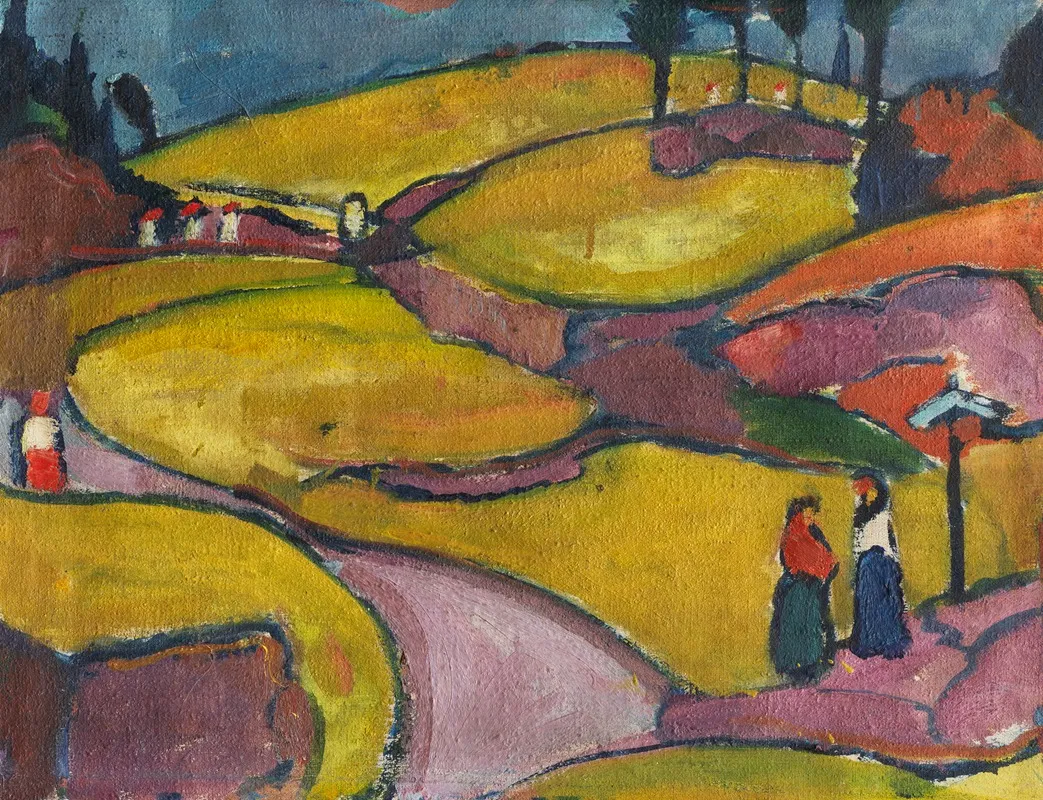 Rhythmische Landschaft Eifel