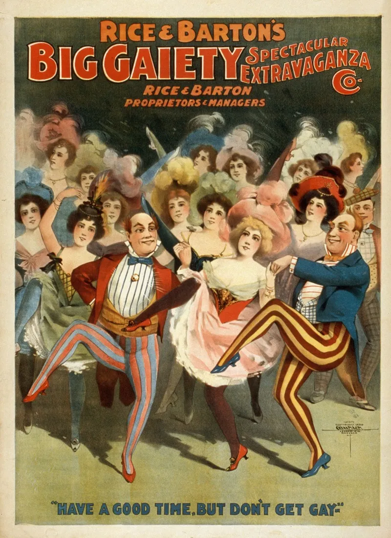 Rice And Bartons Big Gaiety Spectacular Extravaganza Co 2 Wall Art by Anonymous - High-Resolution Digital Print