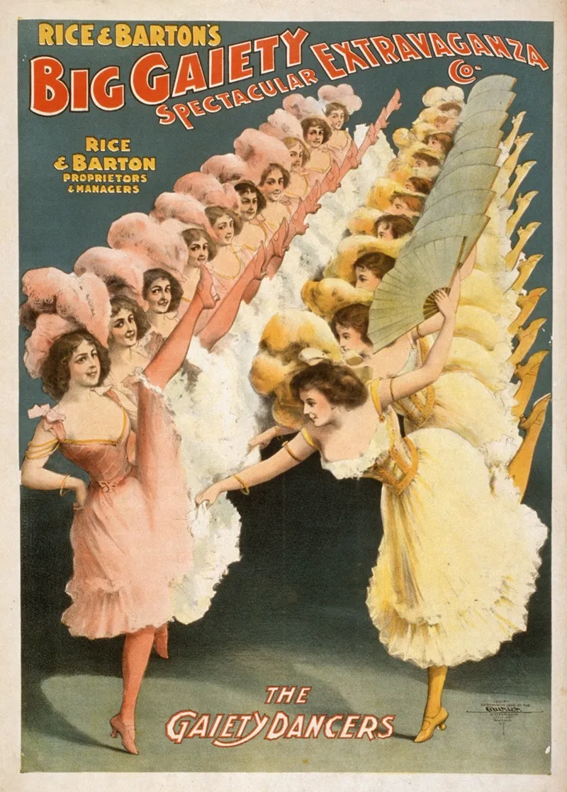 Rice And Bartons Big Gaiety Spectacular Extravaganza Co Wall Art by Anonymous - High-Resolution Digital Print