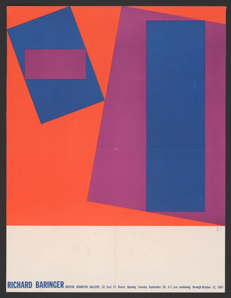 Richard Baringer Bertha Schaefer Gallery Wall Art by Richard Baringer - High-Resolution Digital Print