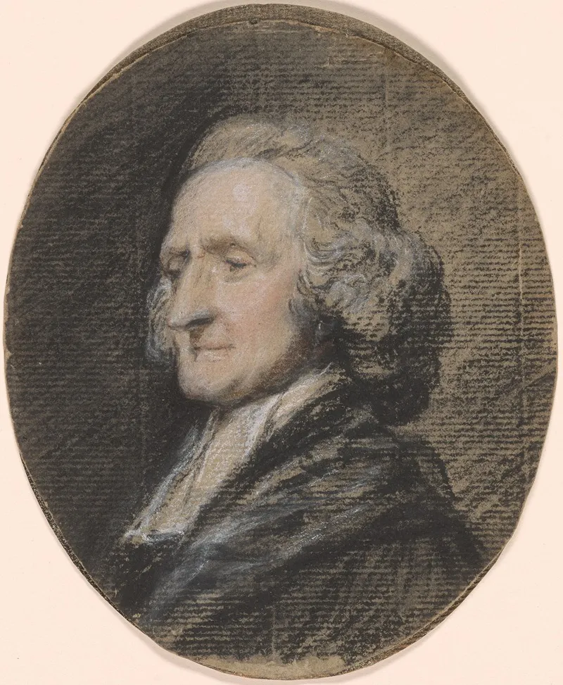 Richard Graves 1715 1804 Rector Of Claverton Somerset Wall Art by Thomas Gainsborough - Canvas Print