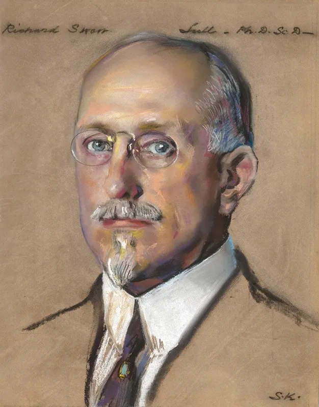Richard Swann Lull Director Of Peabody Museum 1922
