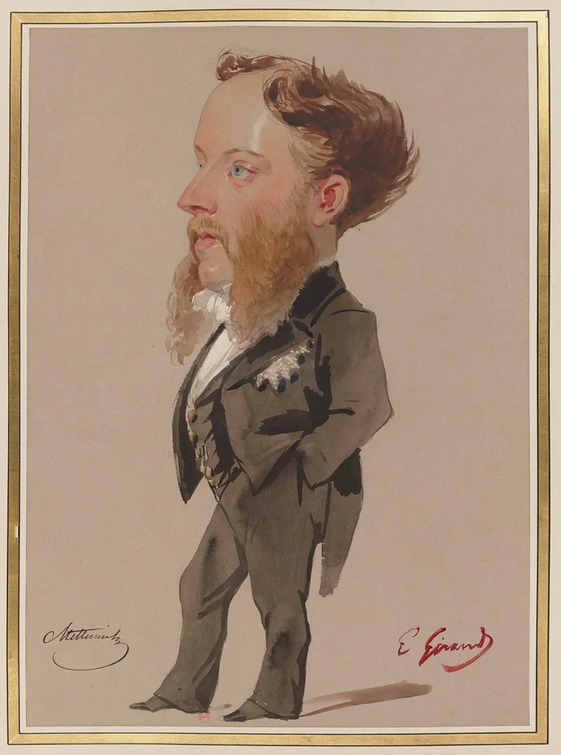 Richard Von Metternich 1829 1895