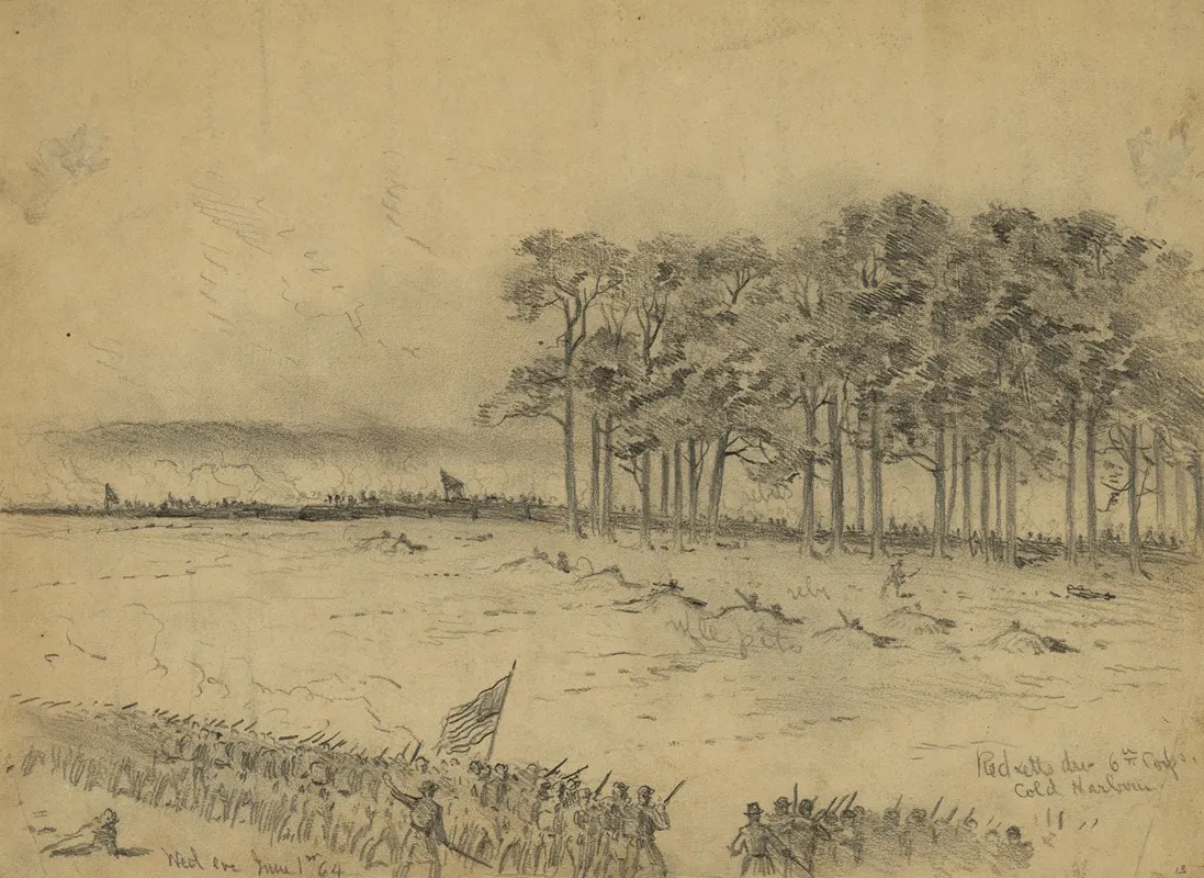 Ricketts Division 6th Corps Cold Harbor