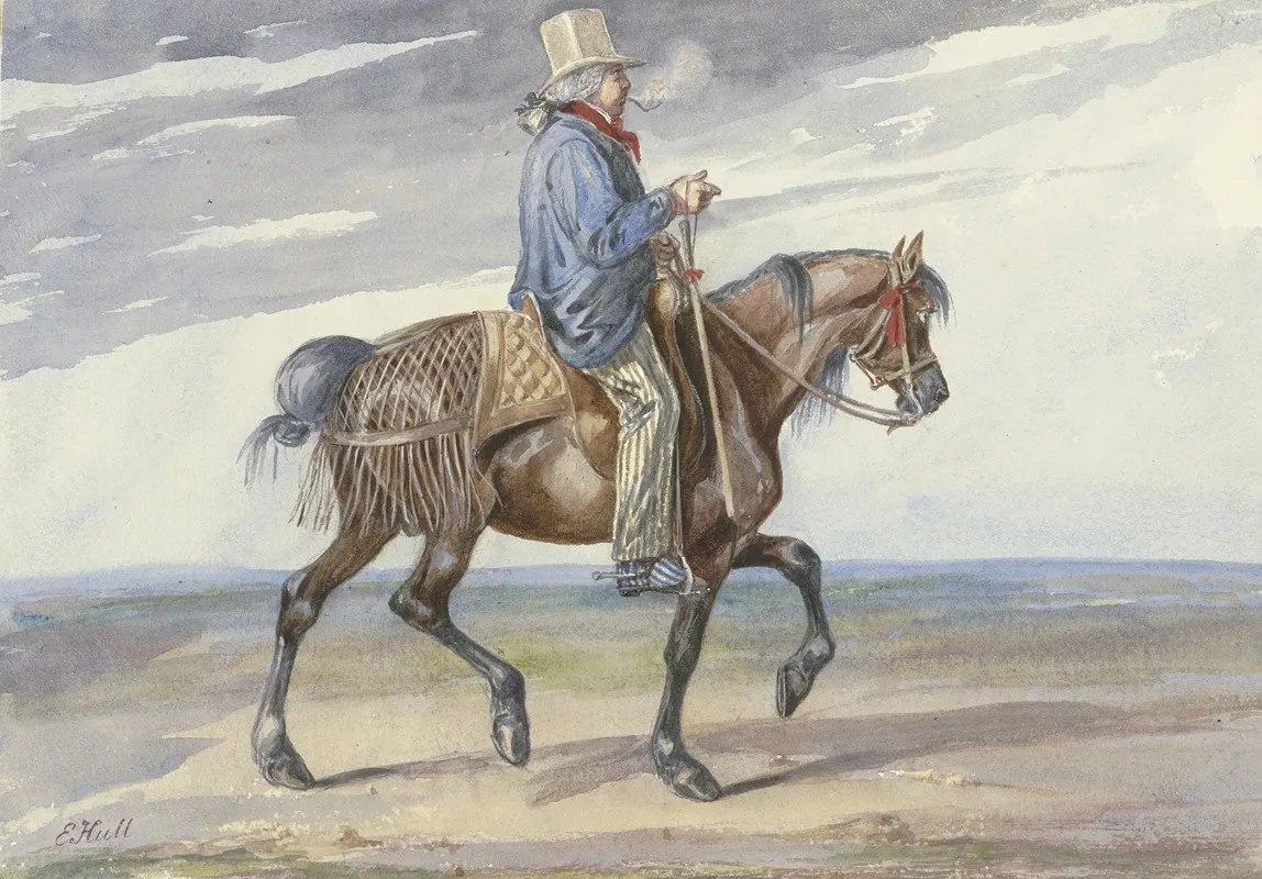 Riding Farmers Wall Art by Edward Hull - High-Resolution Digital Print
