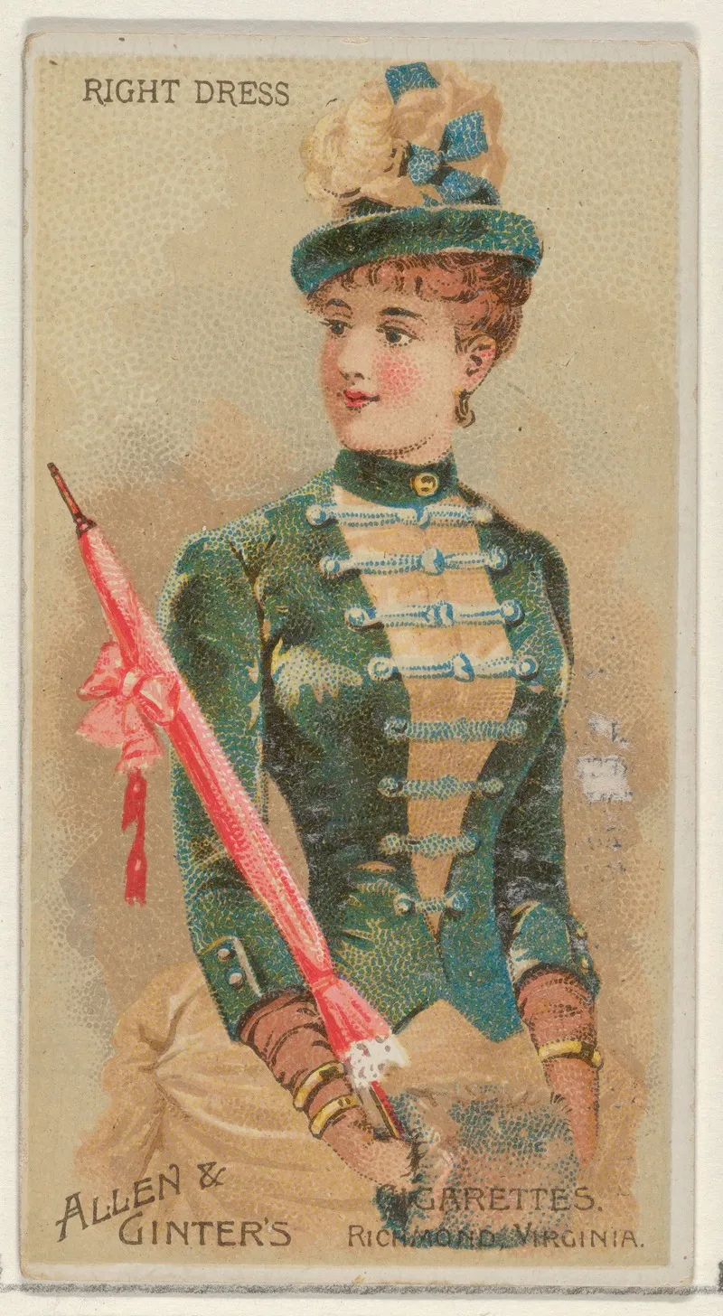 Right Dress Wall Art by Allen &amp; Ginter - High-Resolution Digital Print