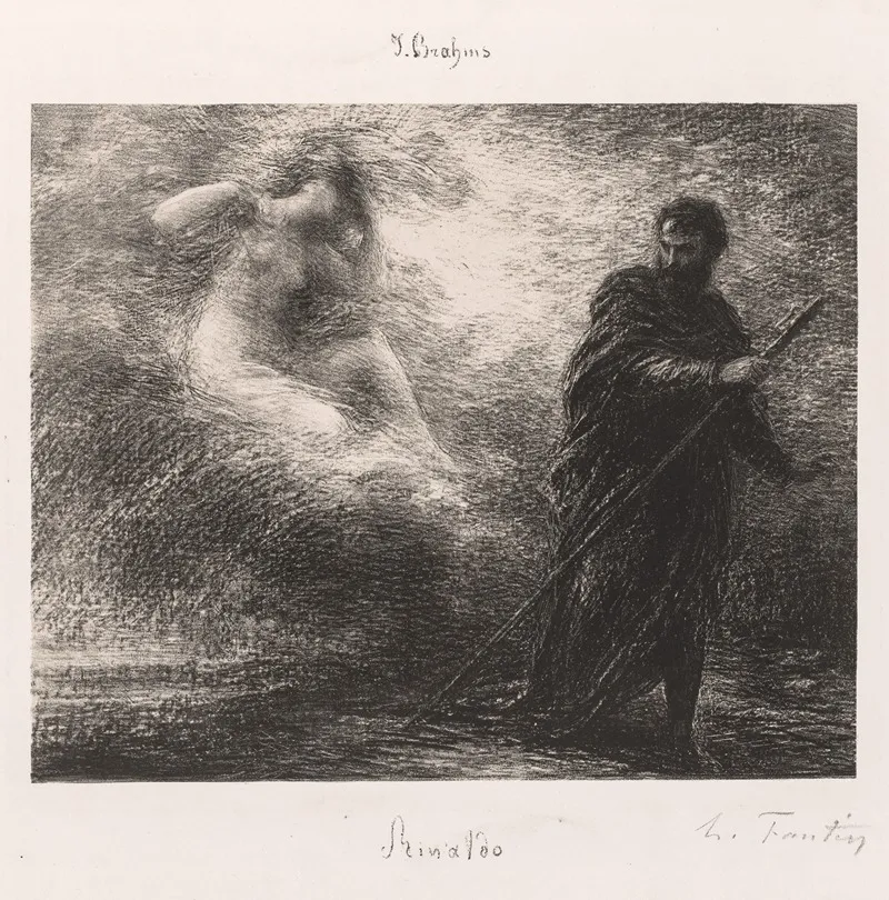 Rinaldo 2 Wall Art by Henri Fantin-Latour - High-Resolution Digital Print