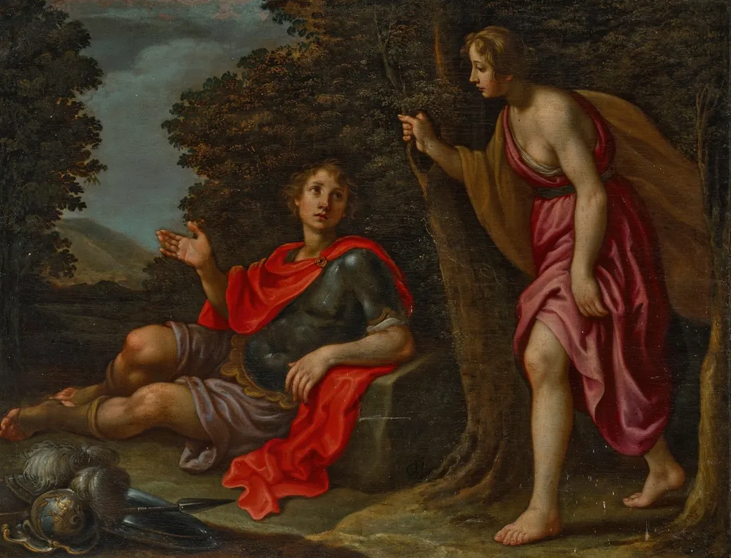 Rinaldo And Armida 8 Wall Art by Francesco Curradi - High-Resolution Digital Print