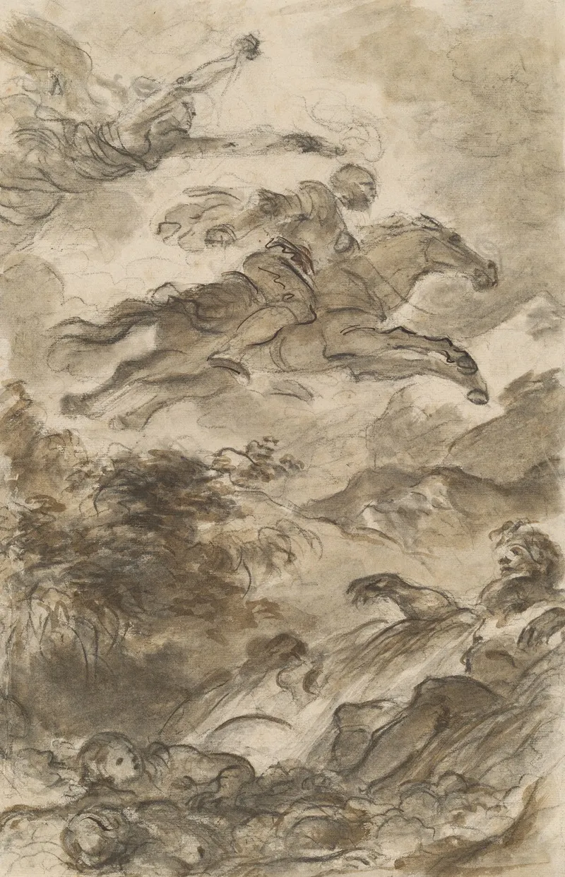 Rinaldo Astride Baiardo Flies Off In Pursuit Of Angelica