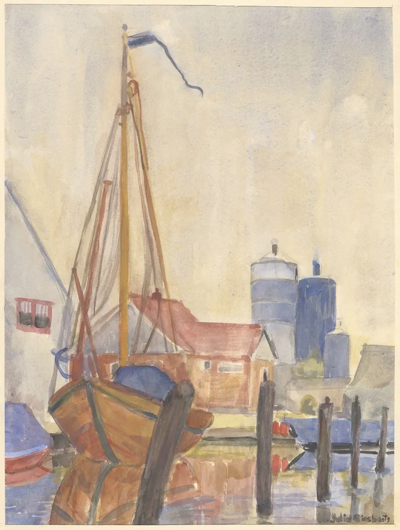 Ringvaart Voorbij Aalsmeer Wall Art by Julia Giesberts - High-Resolution Digital Print