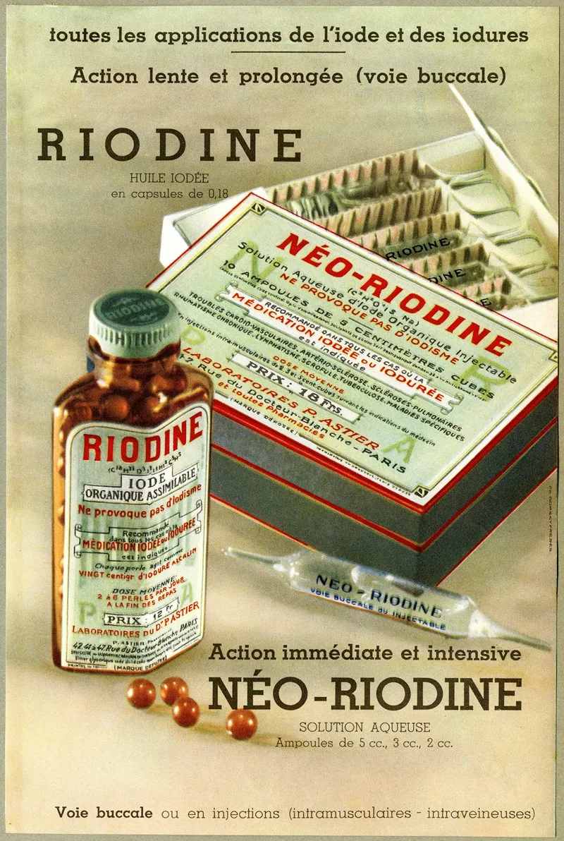 Riodine 2 Wall Art by Laboratoires du docteur P. Astier - High-Resolution Digital Print