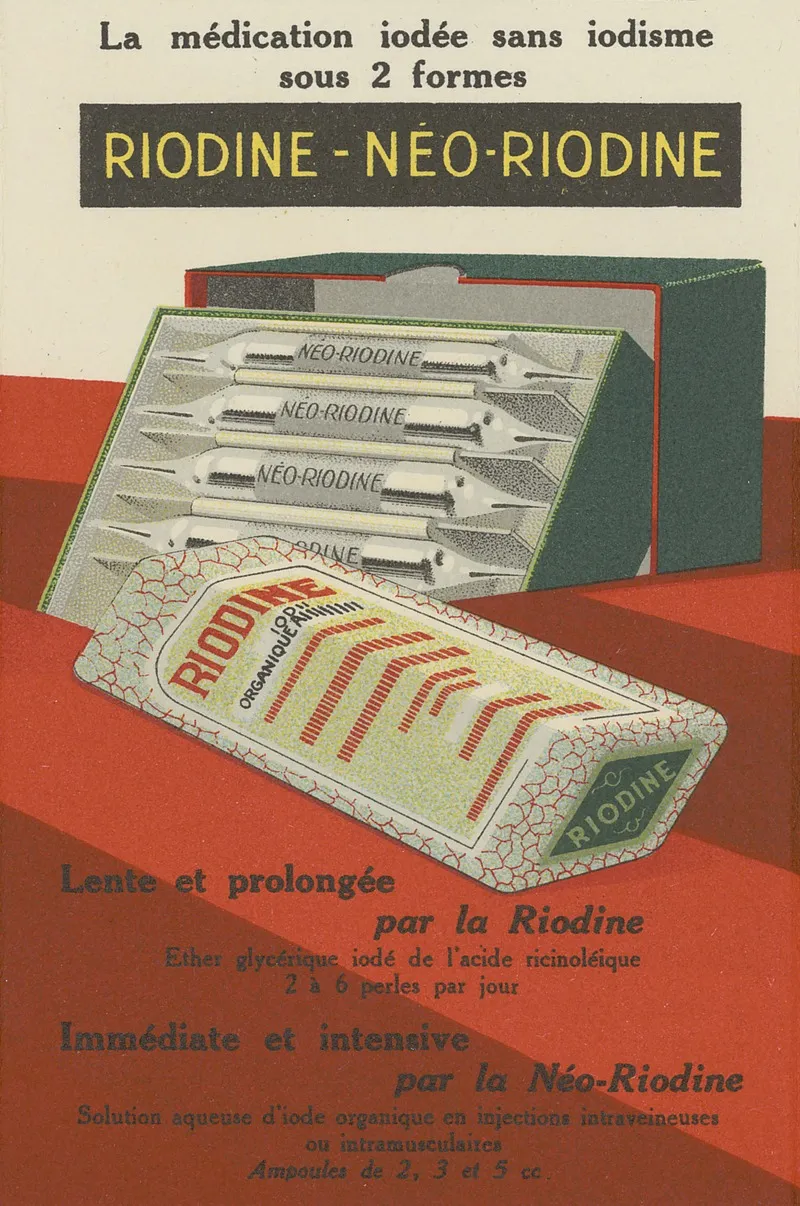 Riodine Wall Art by Laboratoires du docteur P. Astier - High-Resolution Digital Print