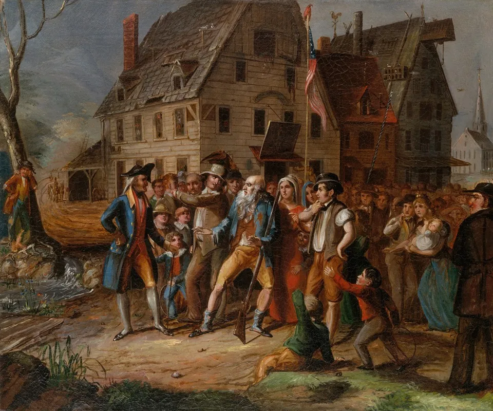Rip Van Winkle 2 Wall Art by Albertis del Orient Browere - High-Resolution Digital Print