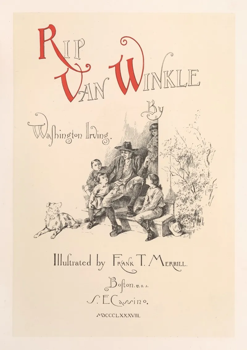 Rip Van Winkle Pl 01 Wall Art by Frank Thayer Merrill - High-Resolution Digital Print
