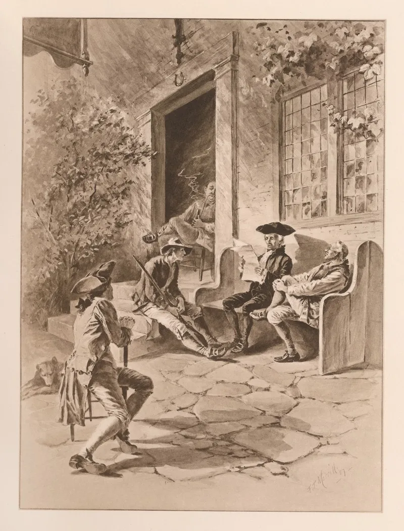 Rip Van Winkle Pl 03 Wall Art by Frank Thayer Merrill - High-Resolution Digital Print
