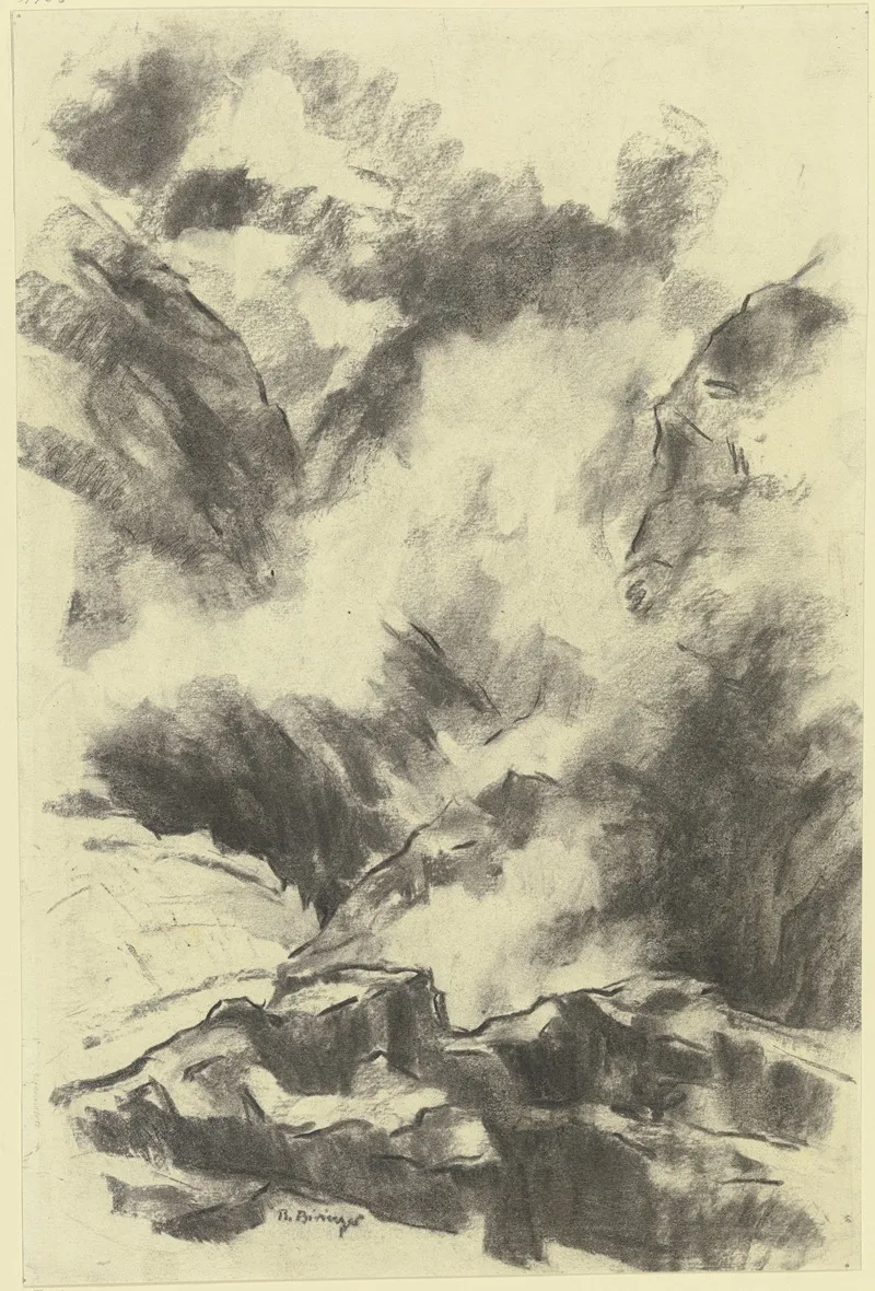 Rising Fog Wall Art by Richard Biringer   - High-Resolution Digital Print
