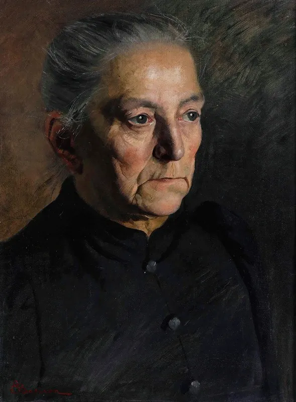 Ritratto Di Signora Wall Art by Giuseppe Barison - High-Resolution Digital Print