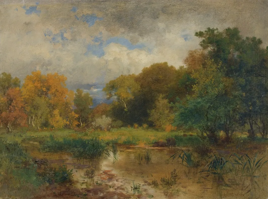 River Landscape Near Lundenburg