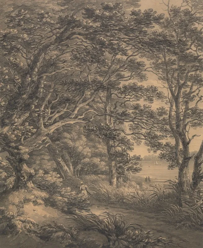 River Landscape With Figures 4