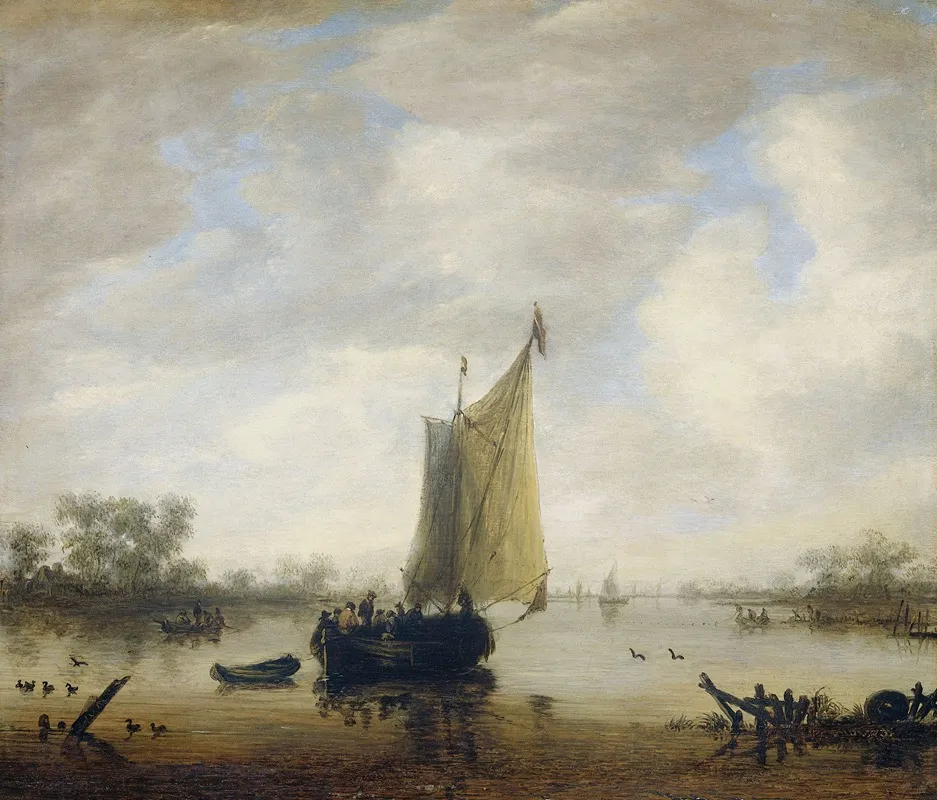 River View 6 Wall Art by Jeronymus van Diest II - High-Resolution Digital Print