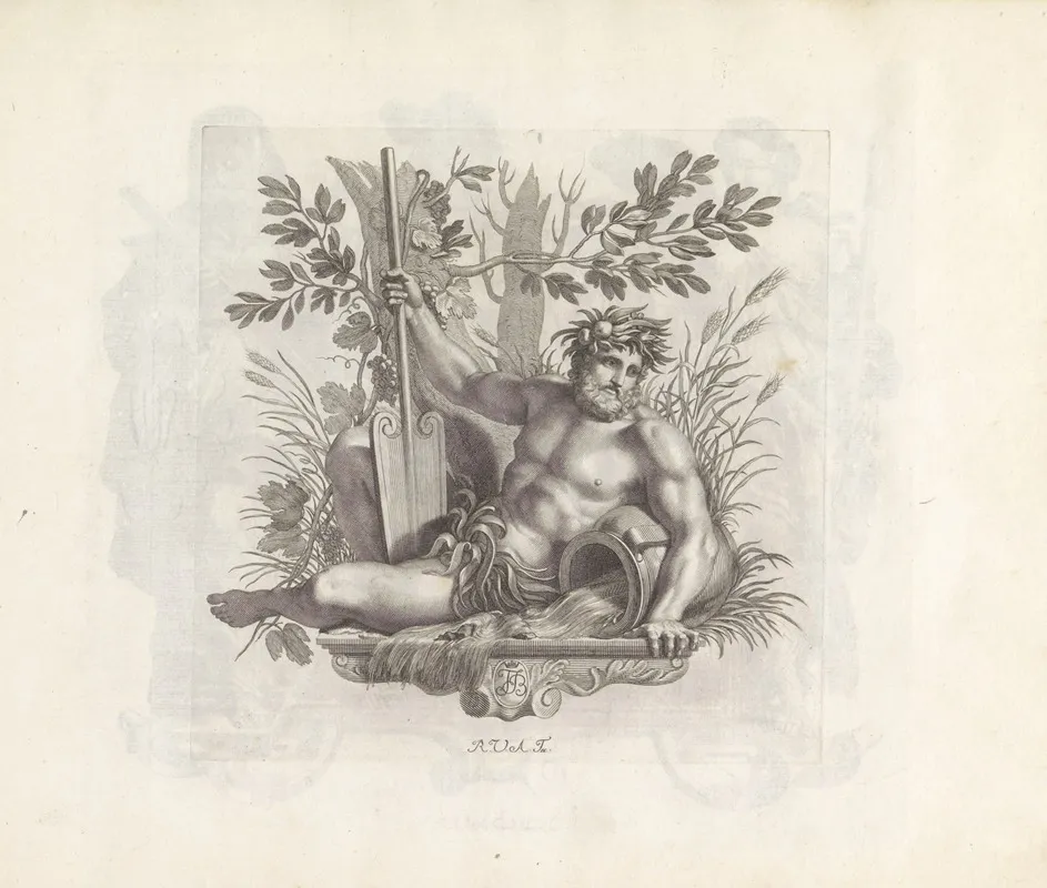 Riviergod Adige Wall Art by Robert van Audenaerde - High-Resolution Digital Print