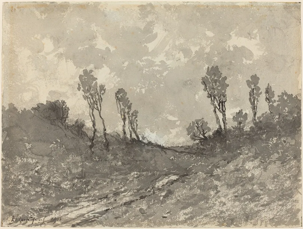 Road At Herisson