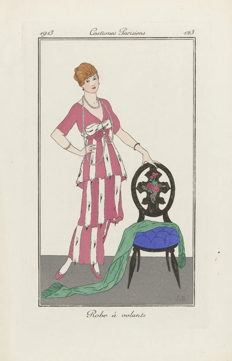 Robe A Volants 2