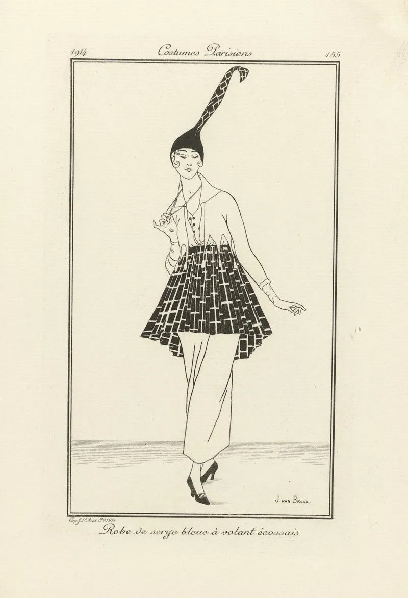 Robe De Serge Bleu 2