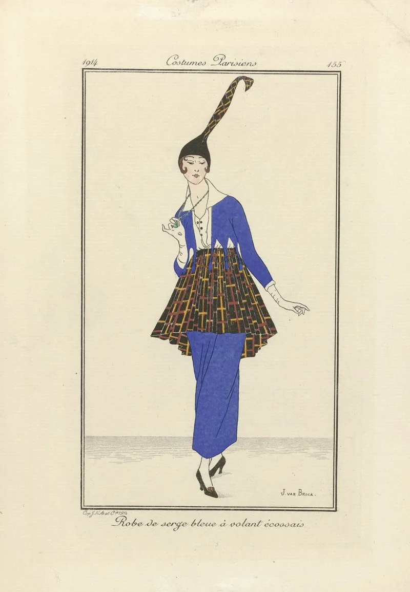 Robe De Serge Bleu