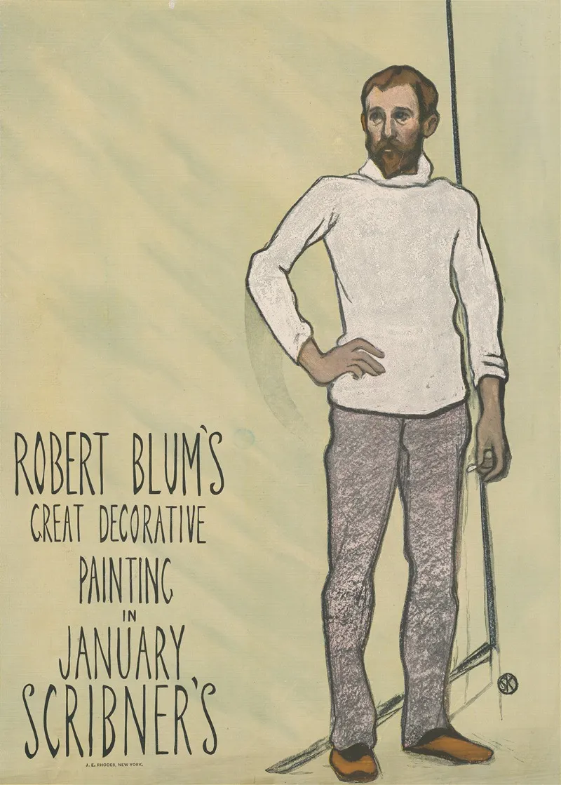 Robert Blums Great Decorative Painting In January Scribners