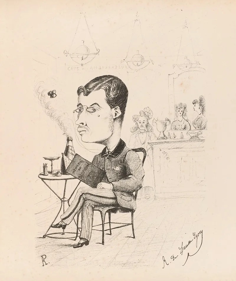 Robert De Leusse Wall Art by Joseph Mollard - High-Resolution Digital Print