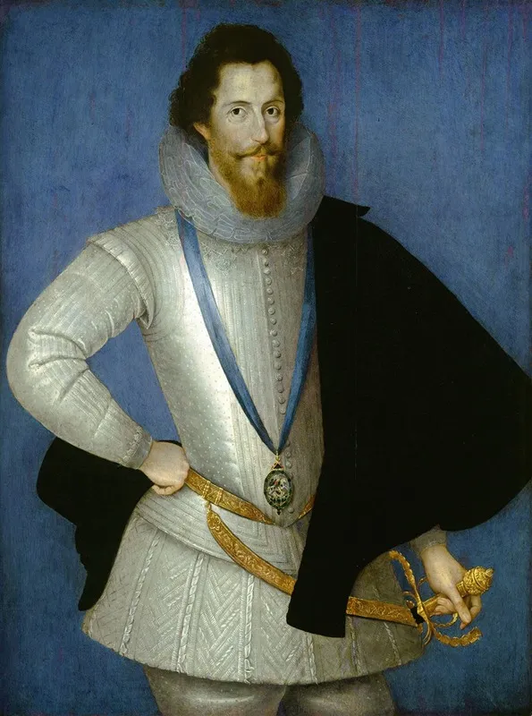 Robert Devereux2nd Earl Of Essex Wall Art by Marcus Gheeraerts the Younger - High-Resolution Digital Print