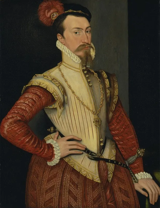 Robert Dudley 1st Earl Of Leicester Wall Art by Steven van der Meulen - High-Resolution Digital Print