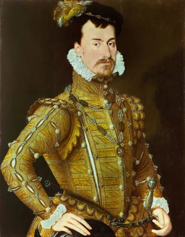 Robert Dudley Earl Of Leicester Wall Art by Steven van der Meulen - High-Resolution Digital Print
