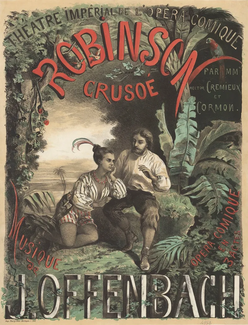 Robinson Crusoe 3 Wall Art by H. Colin - High-Resolution Digital Print