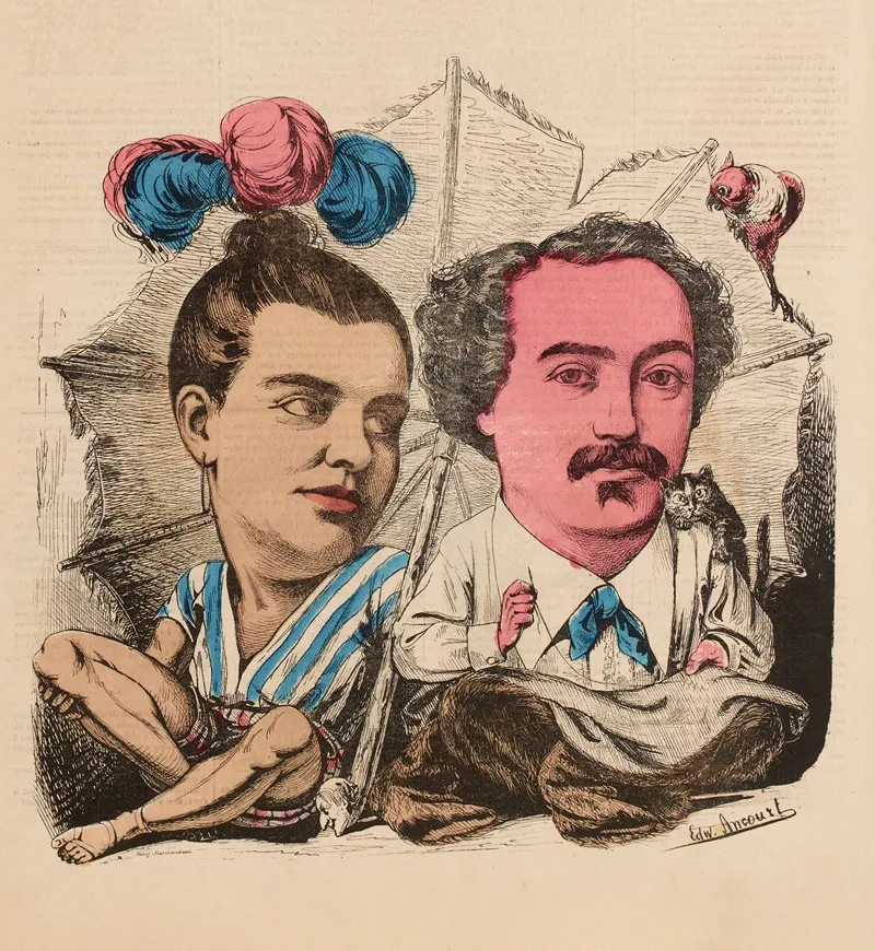 Robinson Montaubry Et Vendredi Galli Marie Wall Art by Edward Ancourt - High-Resolution Digital Print