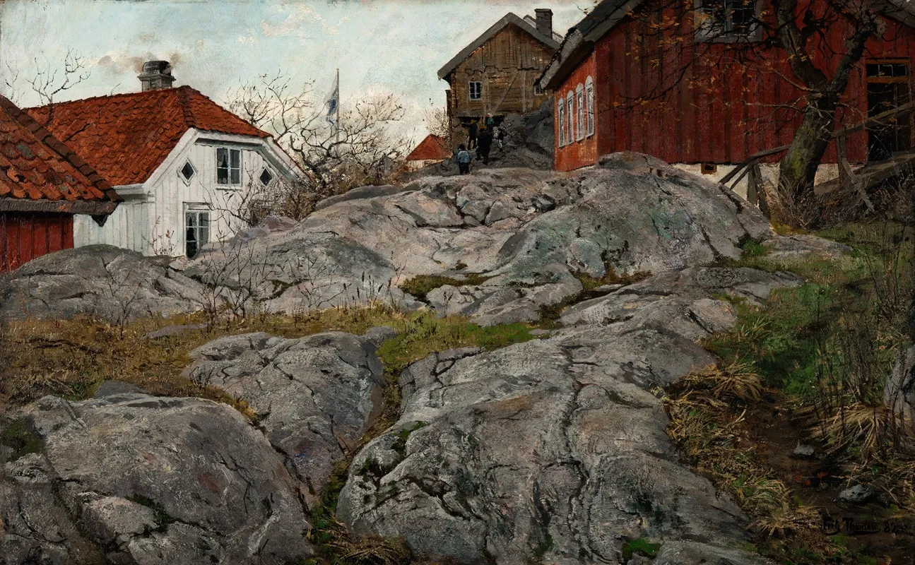 Rock Motif From Kragero