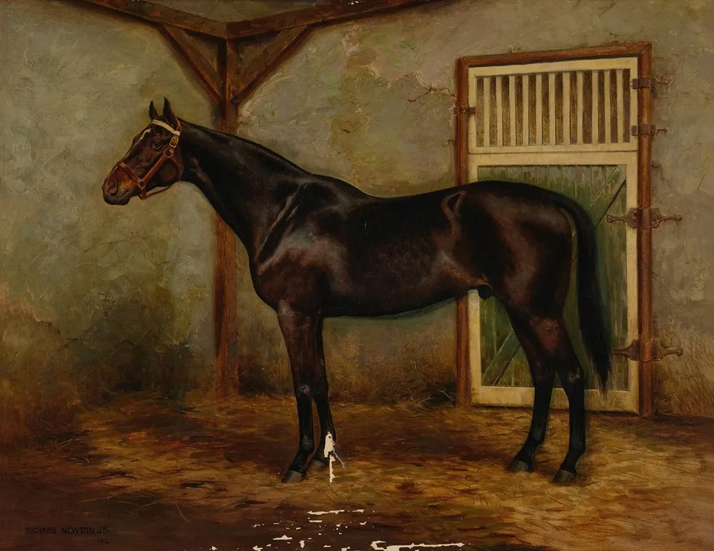 Rock Sand Winner Of The Triple Crown Wall Art by Richard Newton Jr. - High-Resolution Digital Print