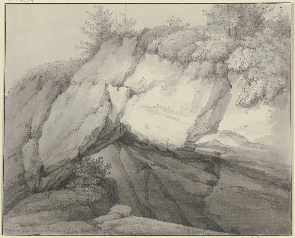Rockcave In The Mountains
