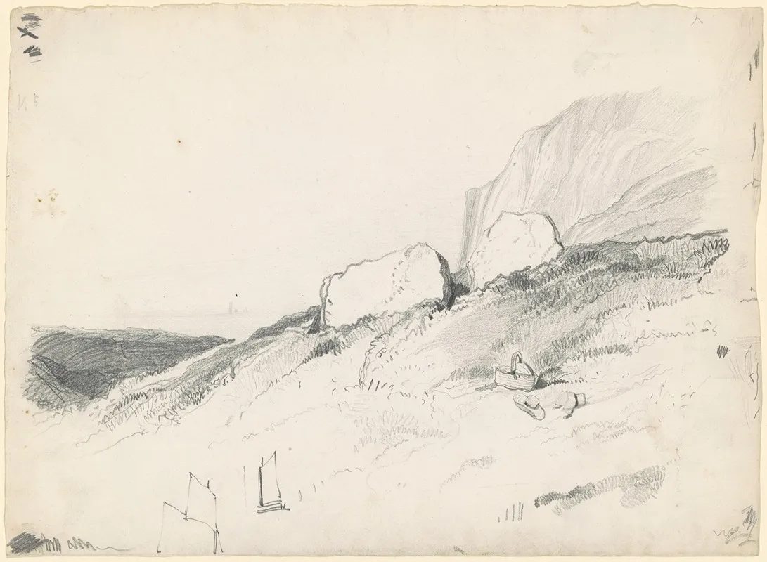 Rocky Landscape 4 Wall Art by Seth Wells Cheney - High-Resolution Digital Print