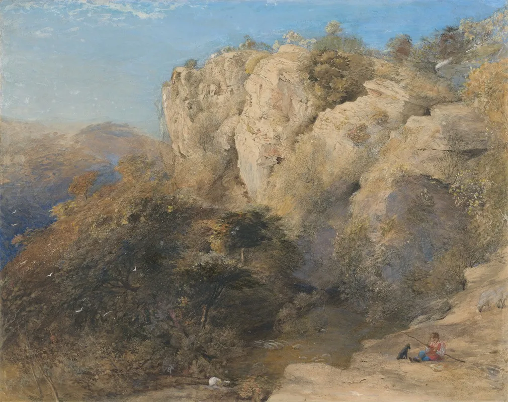 Rocky Landscape In Wales