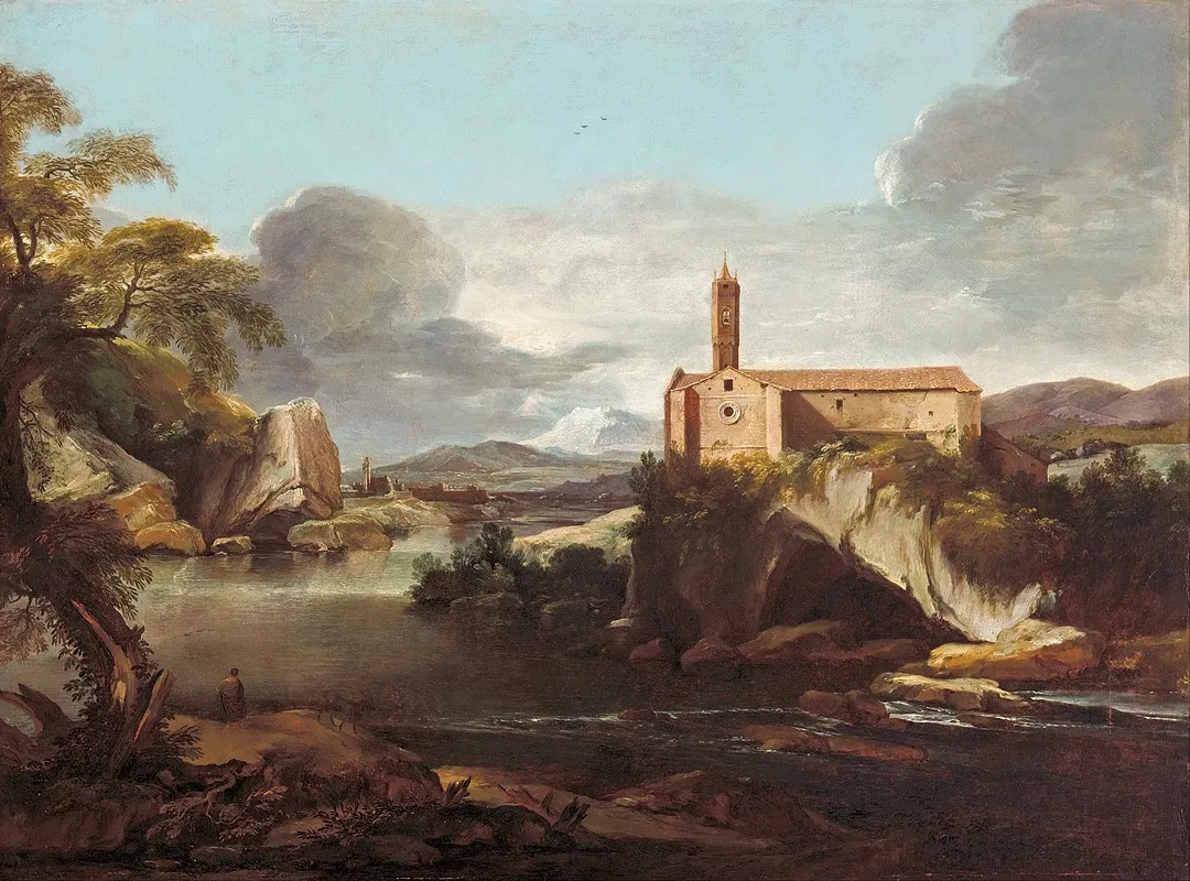 Rocky Valley Wall Art by Jacques Courtois - High-Resolution Digital Print