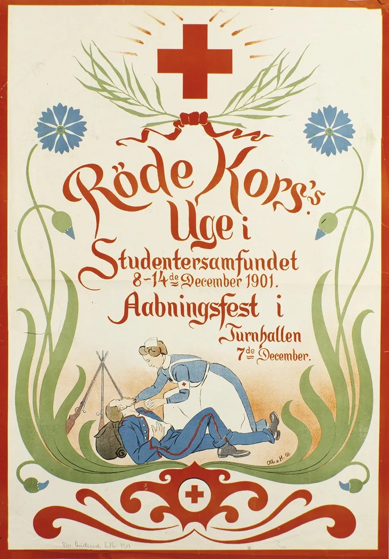 Rode Korss Uge I Studentersamfundet Wall Art by Anonymous - High-Resolution Digital Print