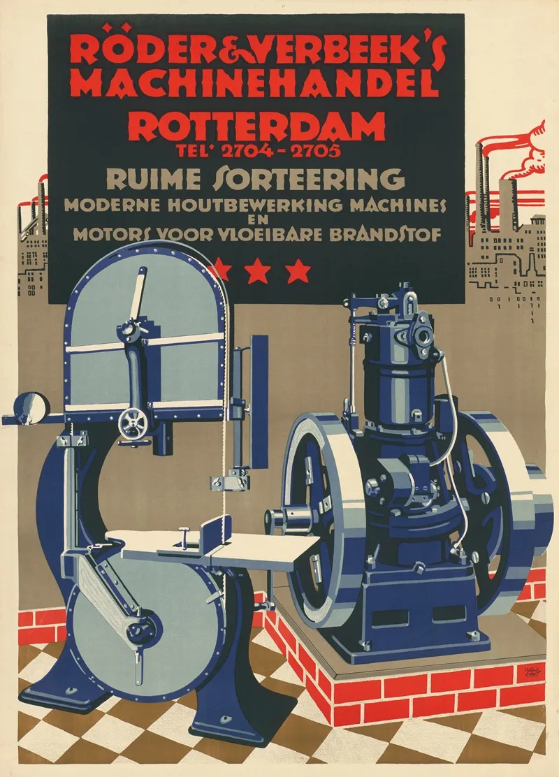 Roder Verbeeks Maschinenhandel Rotterdam
