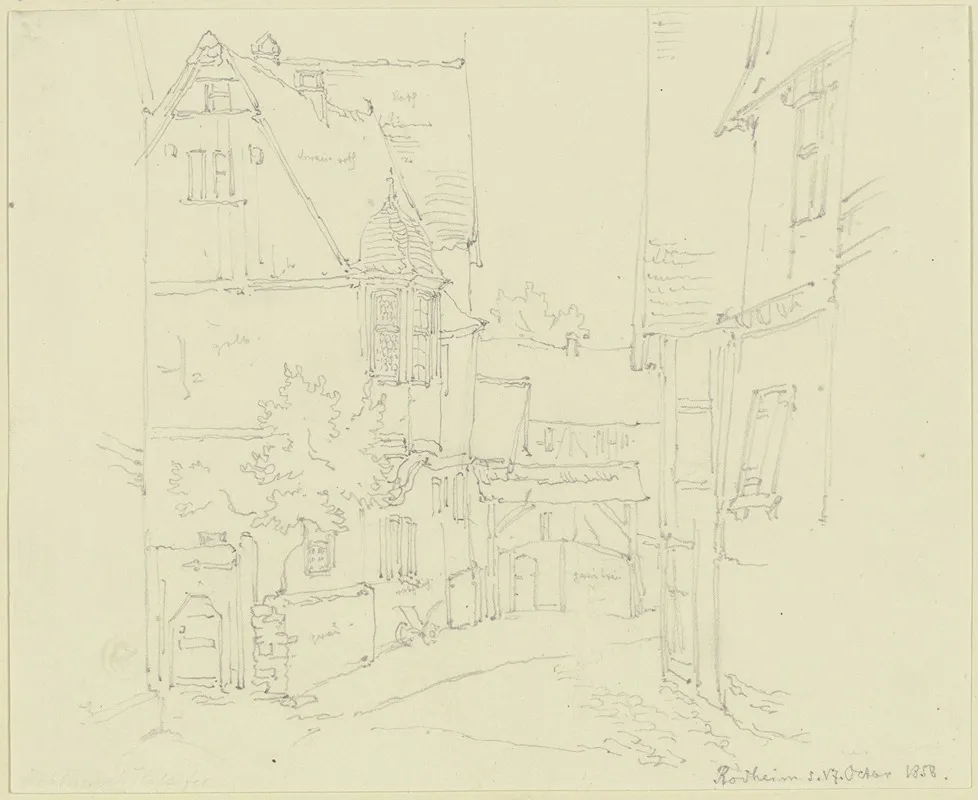 Rodheim Wall Art by Johann Friedrich Hoff - High-Resolution Digital Print